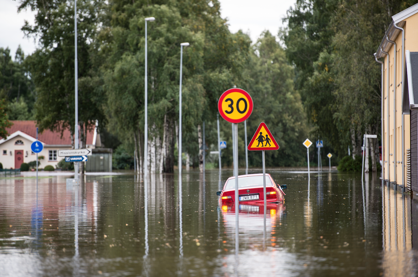 Det kraftiga regnet har påverkat Stockholm, Södermanland och norra Östergötland. Det kraftiga regnet har påverkat Stockholm, Södermanland och norra Östergötland.